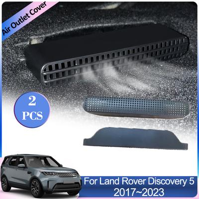 Tampas de saída de ar para Land Rover Discovery 5 L462 2017~2024 Carro sob o assento traseiro Ventilação Condicionador Ventilação Acessórios de exaustão