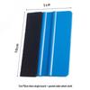 Car Film Color Change Flannel Scraper Tool