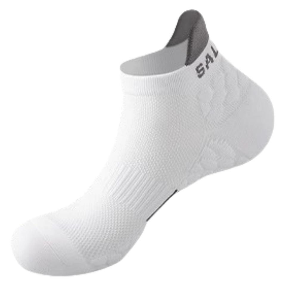 Men's Short-sleeved Summer Thin Anti-odor Mesh Breathable Sports Socks, Specially Designed for Basketball, Running and Badminton