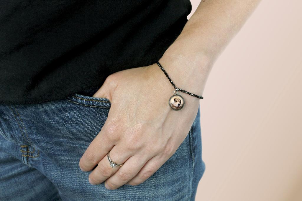 Akita, Akita Inu – Bracelet with your photo handmade, unique jewelry – Design 09 | Art-Dog