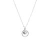 Gentle Circle Love Necklace for Women Exquisite, Sweet, and Magnificent Neckchain Design Feeling Neckwear