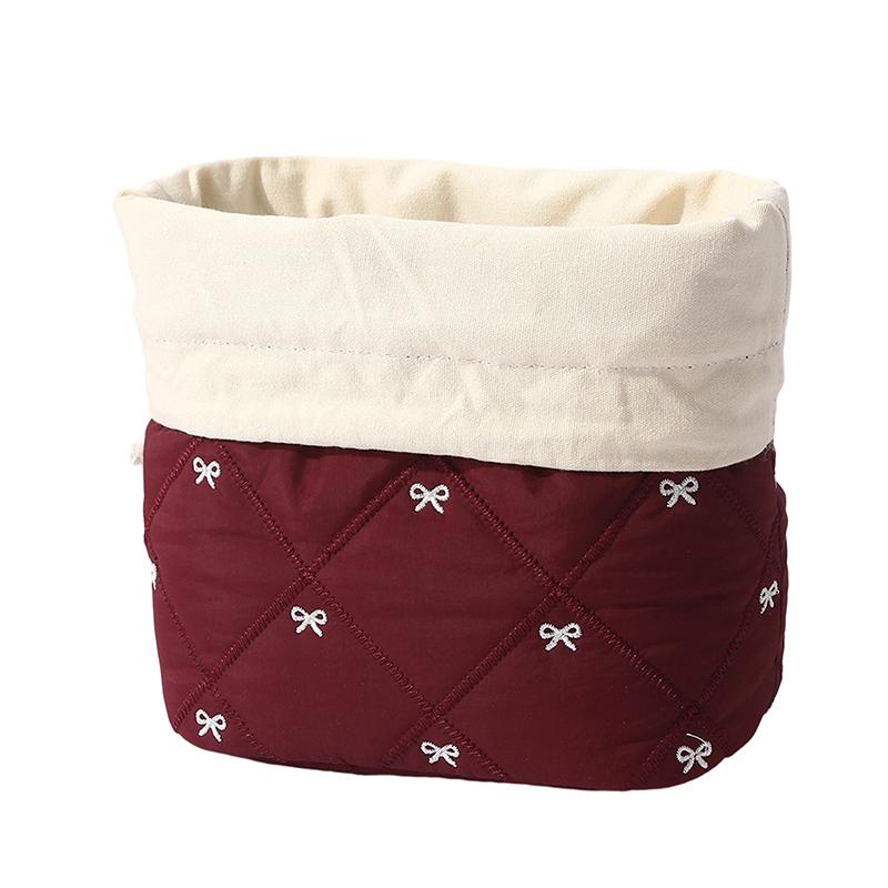 Kosmetiktasche Große Kapazität Kordelzug Make-up-Tasche Für Reisen Weiche Aufbewahrungstasche Haushalts-Tischorganizer Reiseutensilien