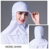 Neck Protector Dust-free Shawl Hat Breathable Work Cap New Work Hat  Workshop