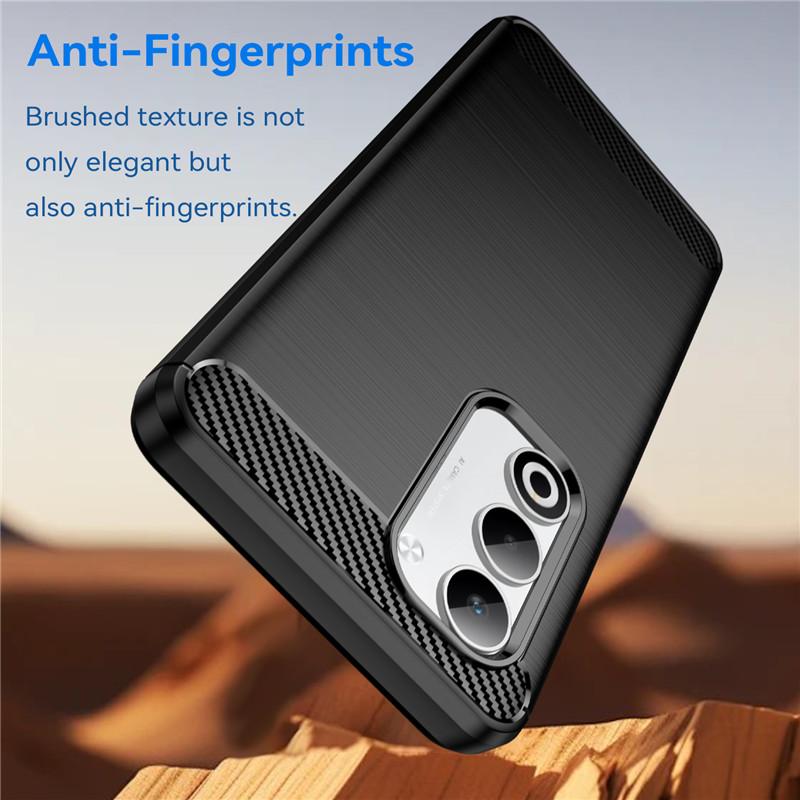 For OPPO A5 5G Case For OPPO A5 Pro A5 Energy A5 4G 5G 2025 Cover Carbon Fiber Shockproof Silicone Bumper For OPPO A5 4G 2025