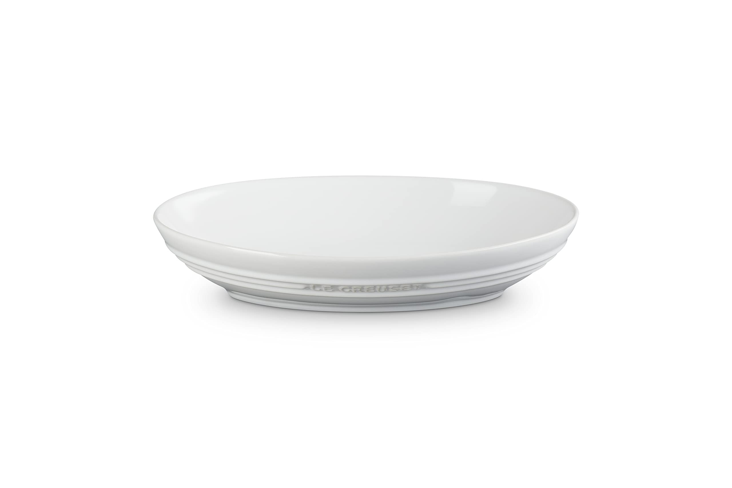 

Le Creuset 23cm Oval Deep Dish, White, Heat and Cold Resistant, Microwave, Oven, and Dishwasher Safe, Suitable for Baking, Gratin, Curry, and Pasta