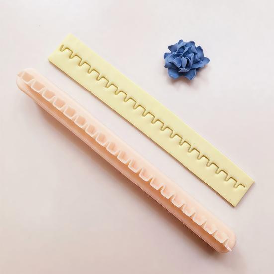 Polymer Clay Jewelry Making Tool Petal Tool, Flower Line Cutter To Make 3D Craft Supplies Flowers, Stripe for Making, DIY Crafting