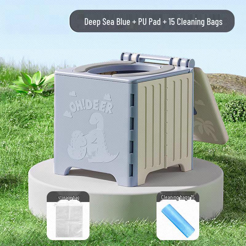 Portable Folding Children's Travel Toilet Seat and Urinal.