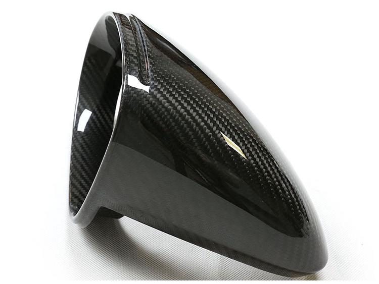 Porsche Cayenne 9Y1 Carbon Fiber Rearview Mirror Cover Replacement