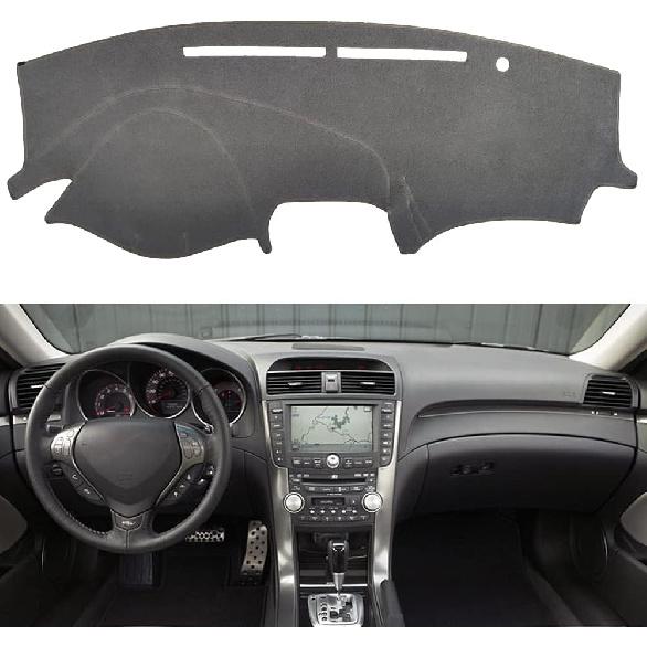 Dashboard Cover  Fit for Acura TL 2004 2005 2006 2007 2008,Dash Cover Mat(Premium Carpet, Black) серый