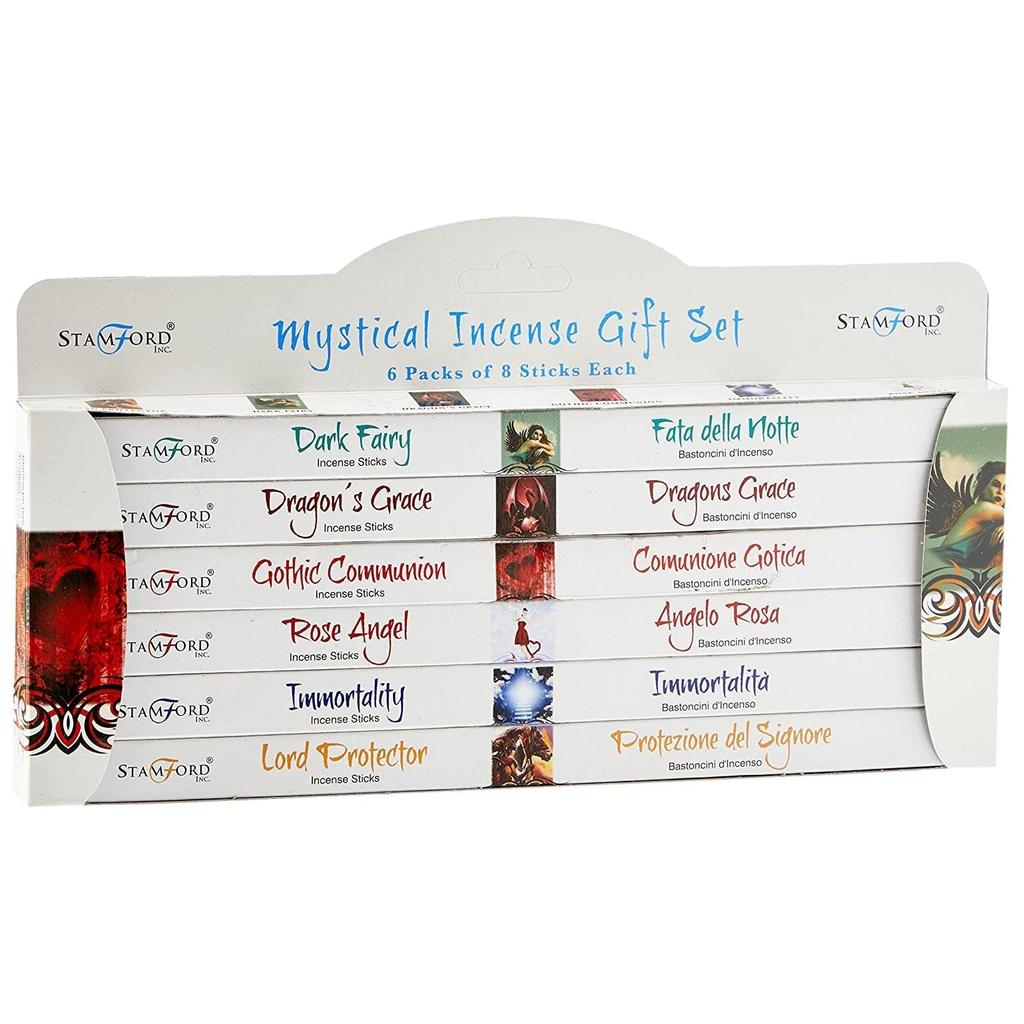Incense Sticks Gift Set Mystical, 6 Boxes Stamford