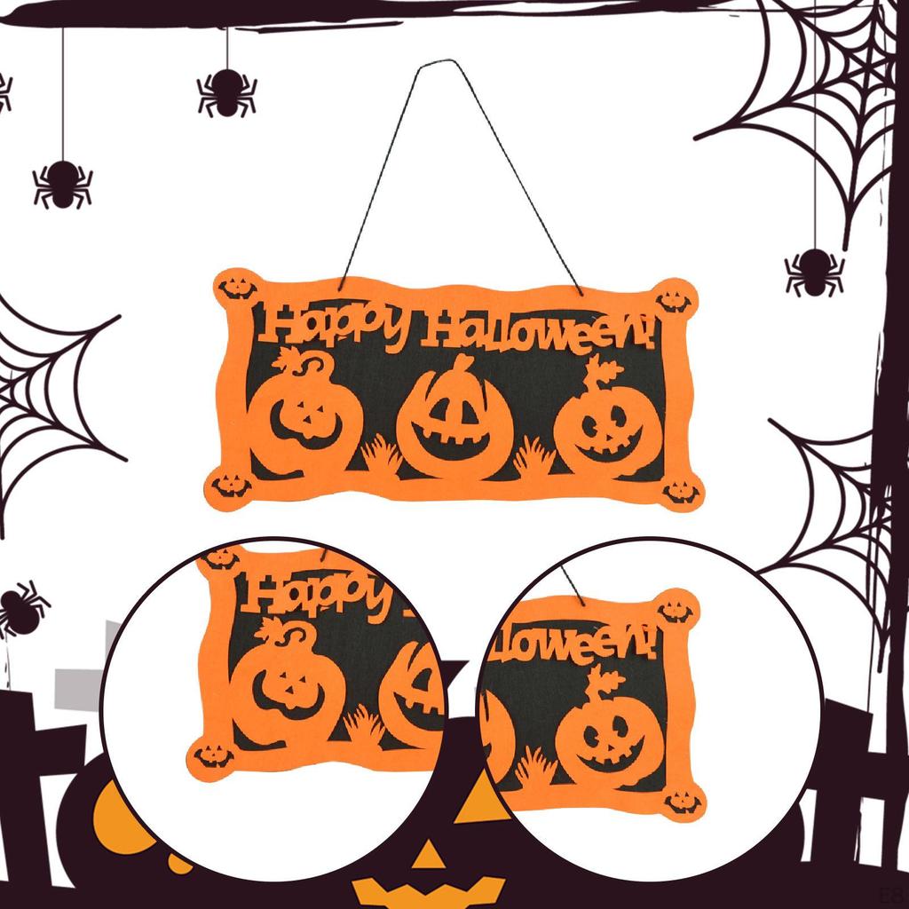 Door Hanger Ornament Halloween Front for Kitchen Garage Office Window
