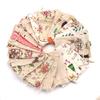 (10x14cm) Cute Cartoon Travel Storage Bag Cotton Drawstring Bag Pouches Candy Favor Holder Jewelry Party Gifts Bag 10pcs/lot