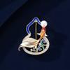 Koi Gourd, High-end Femininity, Light Luxury, Exquisite Fashion Brooch