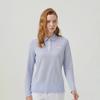 SUPERIOR Women'S Two-Tone Long Sleeve T-Shirt Blue (Iwpftty20243)