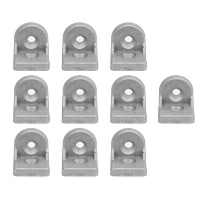 10 Stück Eckverbindungs-Extrusionswinkel Aluminium Lenkwinkel-Verbindungsteil 2030403030 Typ