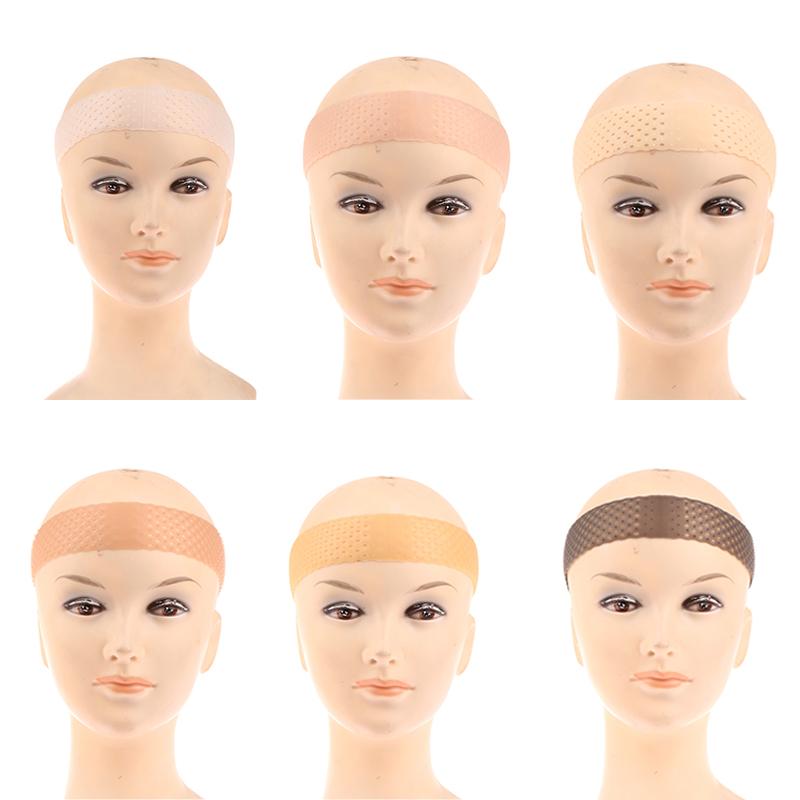 1 Stück Silikon-Perückengriffband, rutschfest, verstellbar, elastisches Haar-Stirnband