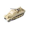 1/72 Niemiecki Półgąsienicowy Sd.kfz.251 z II Wojny Światowej Model Wojskowy do Montażu Czołg Ciężarówka Samochód Działowy Puzzle 4D Model Plastikowy Zabawki