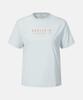 DESCENTE Women'S Cooling Woven Short Sleeve T-Shirt Light Blue Sr122Pts32