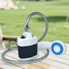 Portable Electric Camping Shower with 1.5M Hose Outdoor Shower Head Sprayer Multiple Camping Spray Pump Shower for Hiking Travel