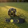 Soccer Juggling Belt Geometric Print Tethered Ball Coach Sports Gear Textile