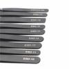 Black Anti-Static Stainless Steel Curved Tweezers for Phone Repair, Bird's Nest Plucking, and Manicure (ESD Safe)