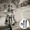 Garneck Motorcycle Lever Tassels Fringe Leather Motorcycle Lever Handlebar Throttle Brake Clutch Grip Covers Wraps