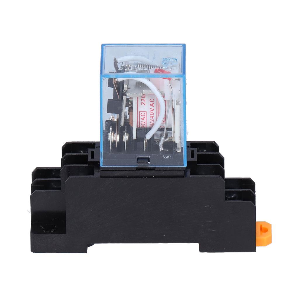 Coil Power Relays Indicator Light Terminal Socket Electromagnetic Relays Automatically Adjustable for Motors Industrial Relays