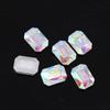 Octagonal Long Gem Crystal Glass Rhinestone for Clothing, Shoes, Phone Stickers, DIY Jewelry Accessories
