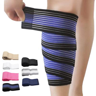1 PZ Sportivo Professionale Elastico Traspirante Fasciatura Supporto Caviglia Ginocchio Gomito Polso Mano Fascia Benda Strap