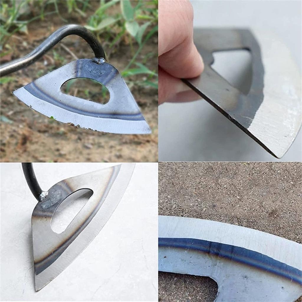 Stalen Holle Schoffel Handwieders, Tuinbouw Boerderij Hark voor Wieden en Planten, Landbouw Schoffel Gereedschap voor Bodem losmaken en Landschapsinrichting