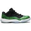 Jordan 11 Retro Low Green Snakeskin 528895-033