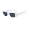 3PCS Multicolor Square Small Frame Fashion Women's Sunglasses Travel Holiday Music Festival Decorative Glasses