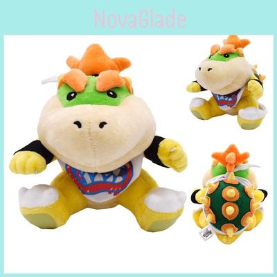 Suave y Abrazable Bebé Bowser Jr 7" Peluche Super Mario Bros Juguete Amigo Pequeño Koopa