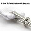 Pack of 10 Metal Elastics Band Threading Tool Sewing Craft Accessories
