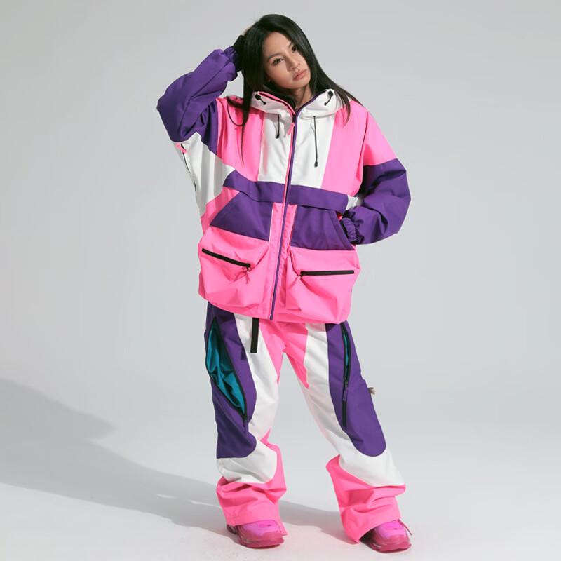 LTVT Couple's Winter Waterproof Ski Suit