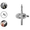 4-in-1 Tire Valve Tool: Valve Core Wrench, Stem Installer, Repair Tool, Deflation Needle