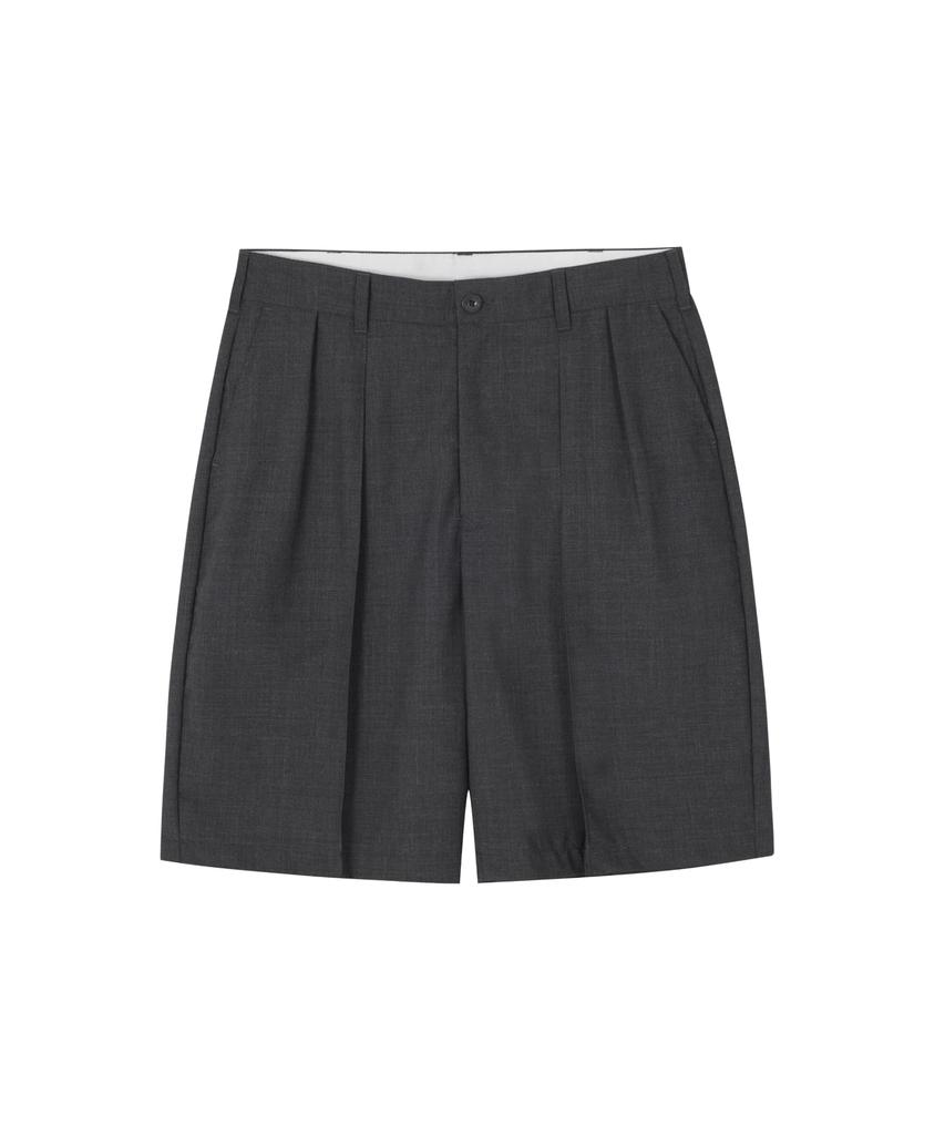 Yunibeosyeolobeolol Garcons Wool Shorts Gray