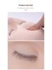 Wimpern-Übungsmodellkopf mit dreischichtigen künstlichen Wimpern