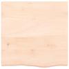 VidaXL Comptoir de salle de bain 60x60x4 cm bois massif non traité 3156015
