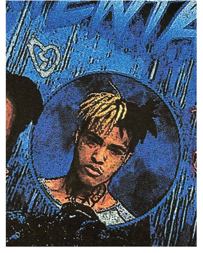 XXXTentacion Vintage Heavyweight Hip Hop T-Shirt – European & American Streetwear