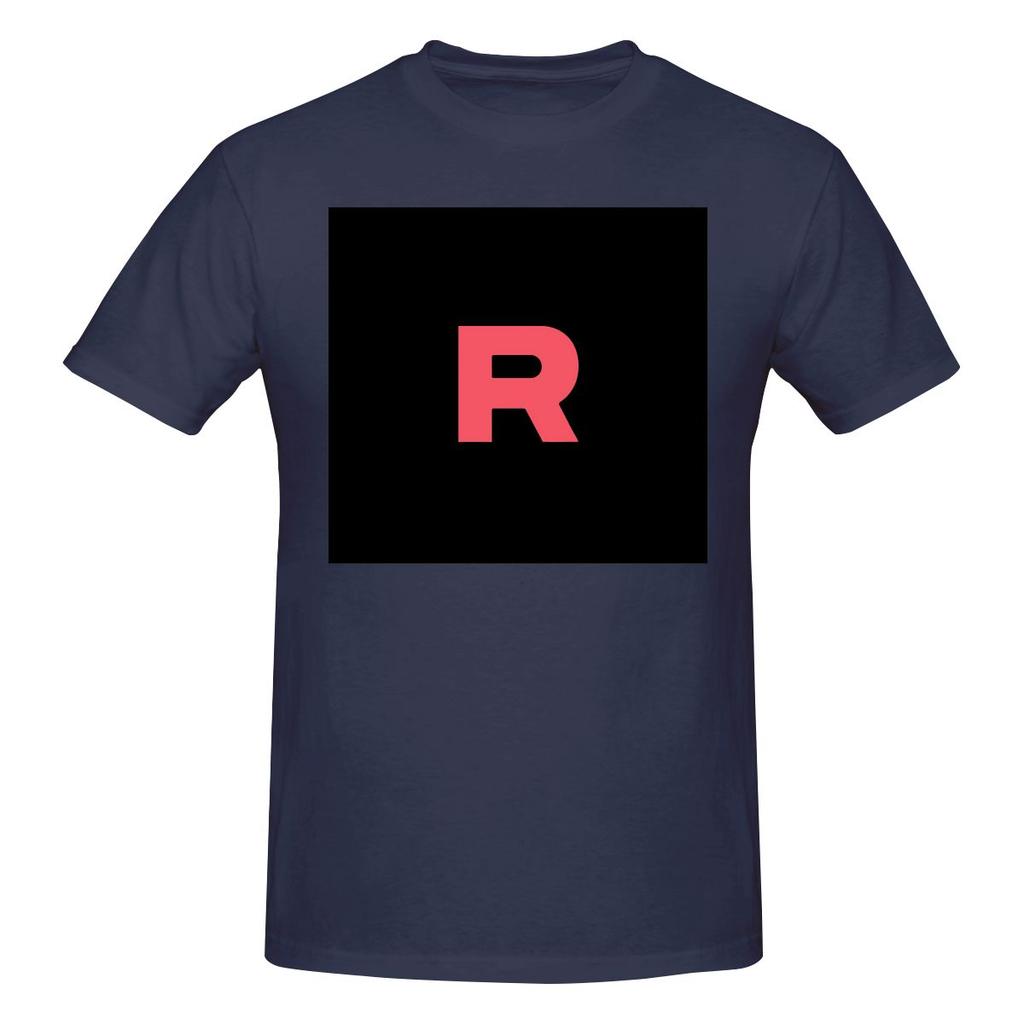 Funny Letter R Team Rocket Logo Unisexs Printed TShirt Unisex T shirtAnime