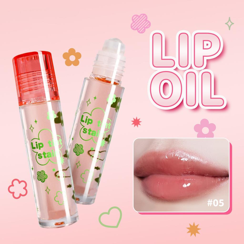 5ml Lip Tint Roller Ενυδατικό Κραγιόν Το νερό δεν ξεθωριάζει και δεν κολλάει στα φλιτζάνια Lip Glaze Lip Gloss