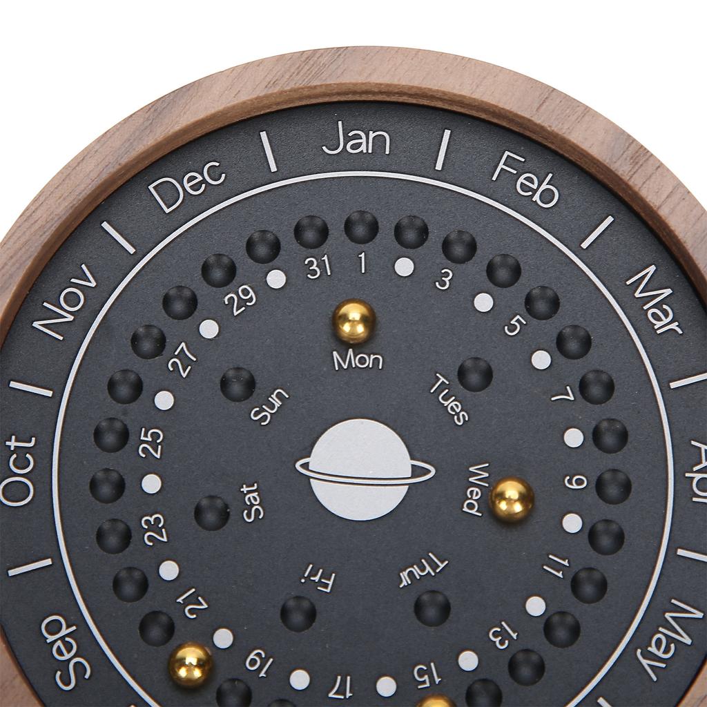 Plary Calendar Wooden Business Table Desk Calendar Home Decoration Ornaments