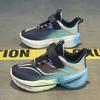 Boys Breathable Mesh Basketball Sneakers Outdoor Running School Daily Wear Lightweight Anti-Slip Kids Sports Shoes