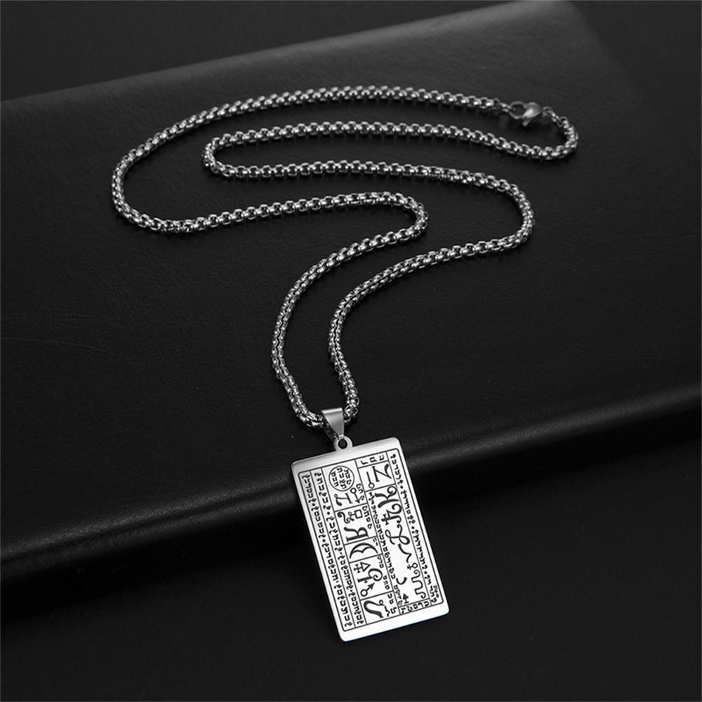 The First Seal 6th and 7th Books of Moses Necklaces Mystery Wicca Amulet of Greatest Fortune and Long Life Jewelry Gifts