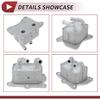 Engine Oil Cooler for Hyundai Elantra L4 1.6L 2021-2023 Transmission Oil Cooler Trans Cooler No.264102M800 Aluminum Alloy 1 Pcs Car
