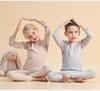 Kids' Warm Underwear Set with Belly Protection - Autumn/Winter Style for Boys & Girls