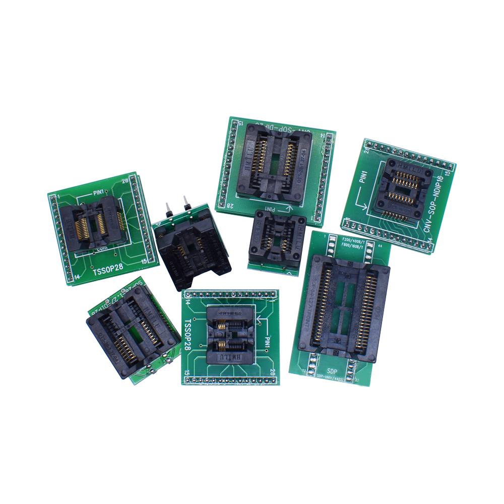 SOIC8 SOP8 SOP16 SOP20 TSSOP8 TSSOP24 SOP44to DIP8 DIP16 DIP44 Wide-body Seat Wide 200mil Programmer Adapter Socket