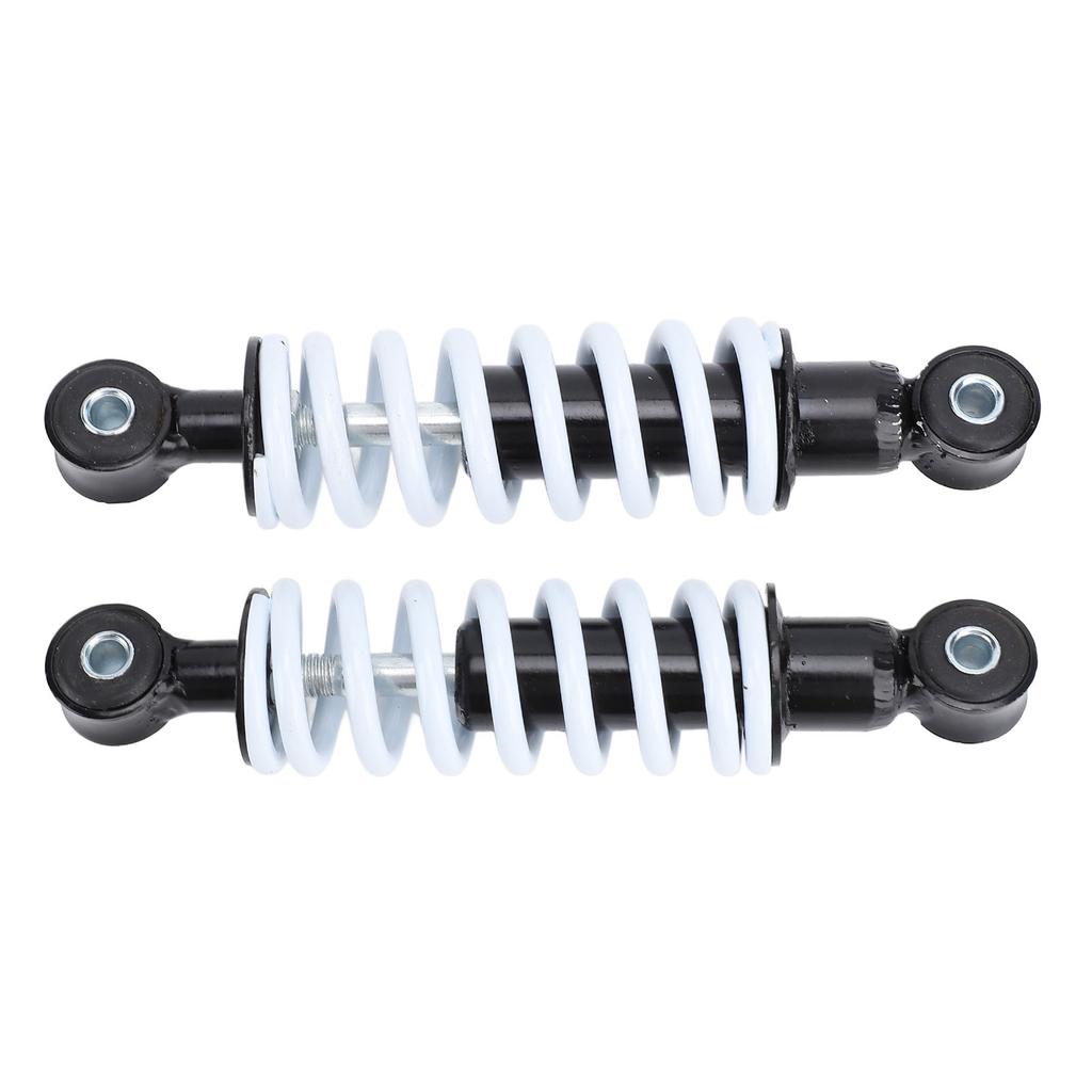 2pcs 190mm Motorcycle Shock Absorber Adjustable Damping 200LBS Load High Performance Spring for Mini Dirt Bike Scooter