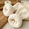 1 Paar Warmes Korallenfleece Kniebandagen Über das Knie Bequem Damenstrumpfwaren Damen Dicke Lange Schlauchsocken